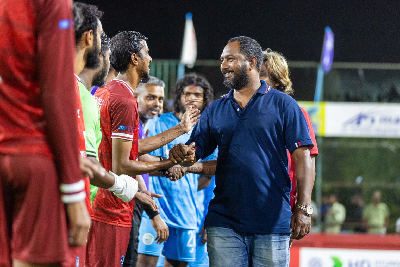 GA Vilingili vs GA Dhevvadhoo in Day 19 of Golden Futsal Challenge 2024 was held on Friday, 2nd February 2024 in Hulhumale', Maldives Photos: Nausham Waheed / images.mv