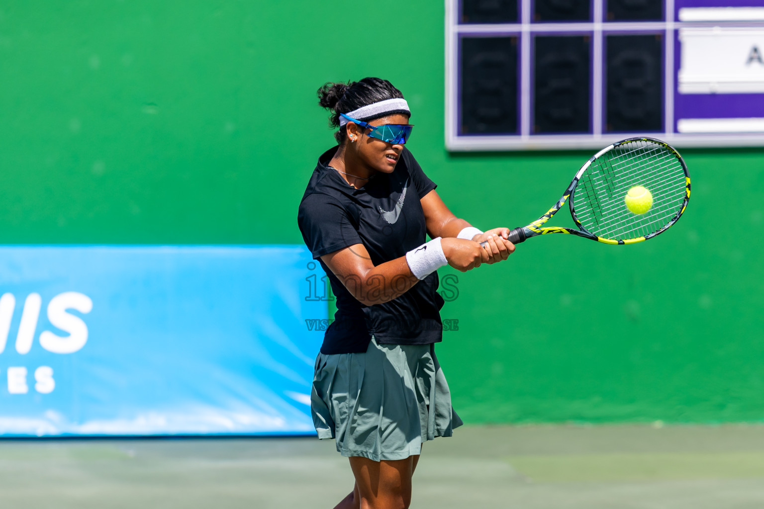 Day 8 of ATF Maldives Junior Open Tennis was held in Male' Tennis Court, Male', Maldives on Thursday, 19th December 2024. Photos: Nausham Waheed/ images.mv