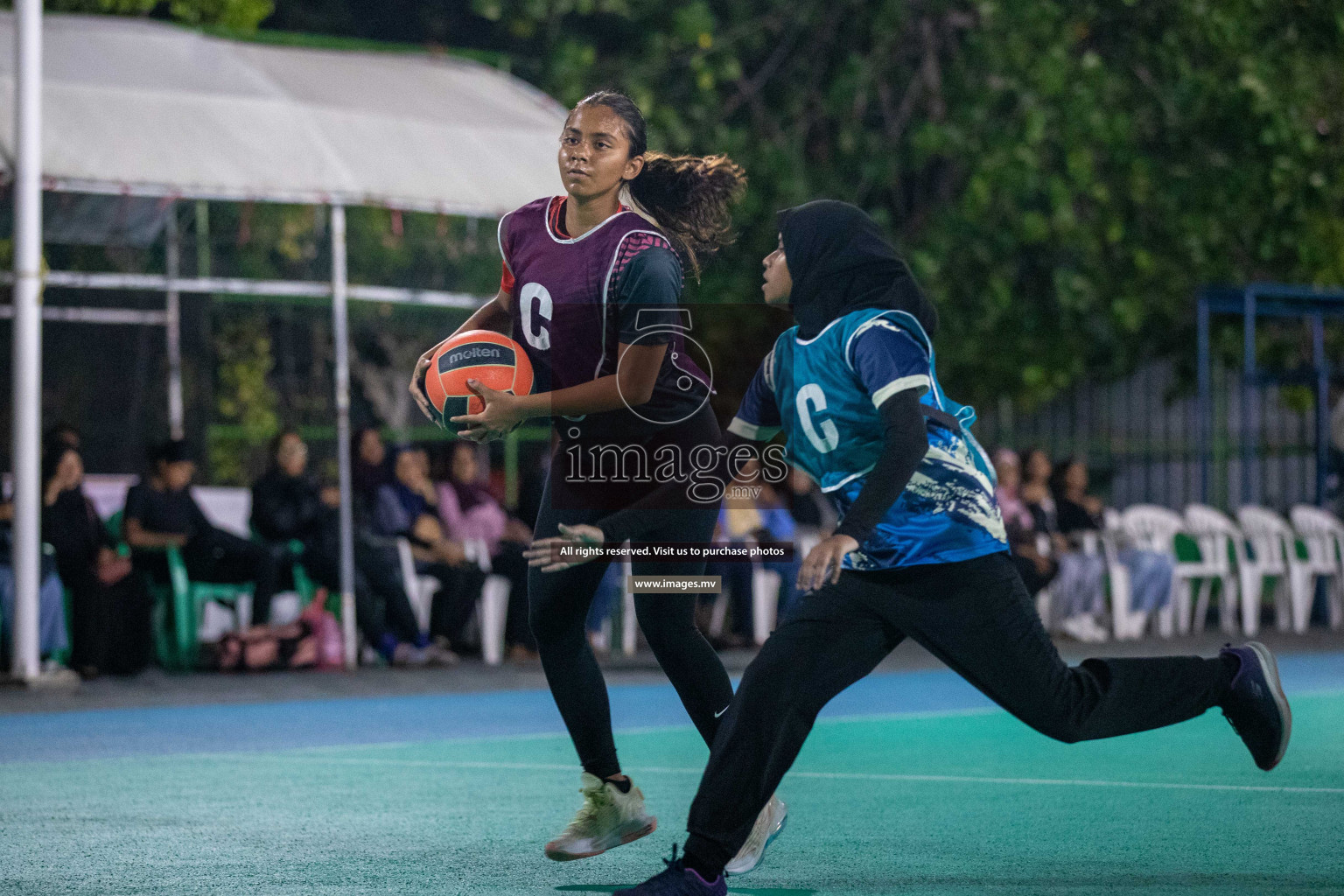 Day 3 of 20th Milo National Netball Tournament 2023, held in Synthetic Netball Court, Male', Maldives on 1st June 2023 Photos: Nausham Waheed/ Images.mv