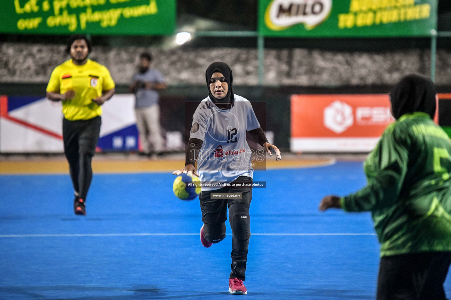 Day 5 of Milo 6th Inter Office Handball Tournament 2022 - Photos by Nausham Waheed