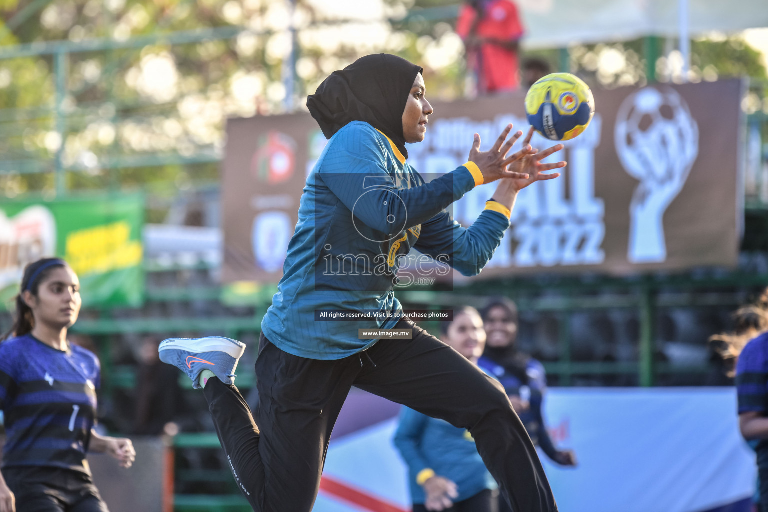 Day 6 of Milo 6th Inter Office Handball Tournament 2022 - Photos by Nausham Waheed