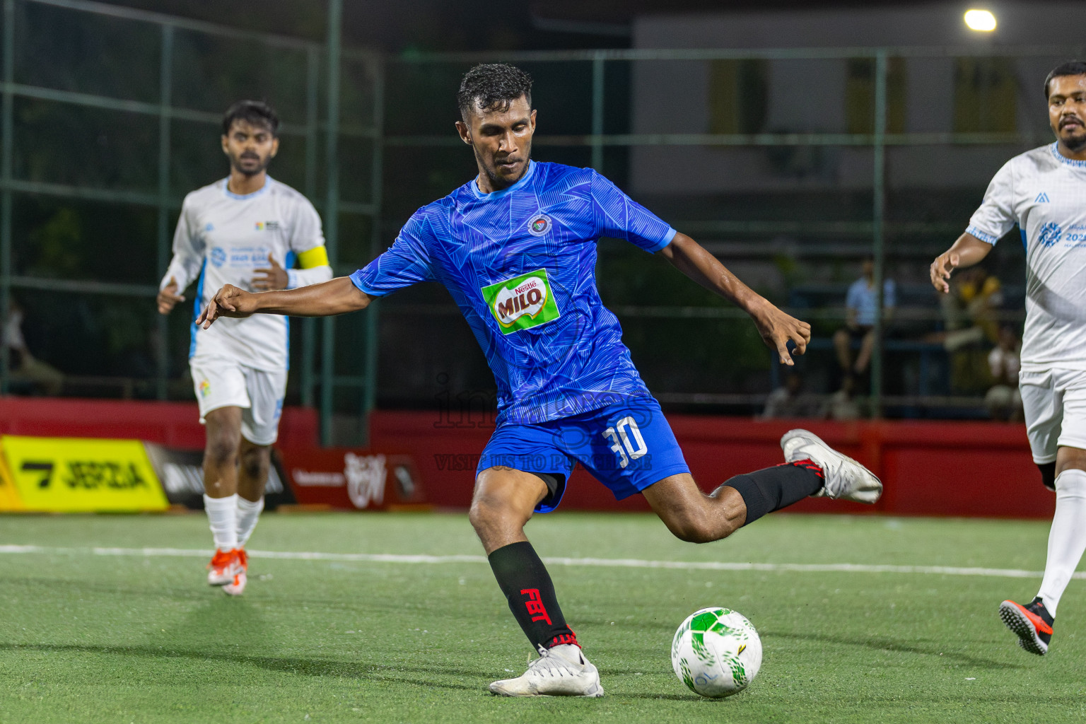 BCC vs Police Club in Day 9 of Office League 2025 was held on Thursday, 24th April 2025 in Hulhumale', Maldives. Photos: Mohamed Mahfooz Moosa / images.mv