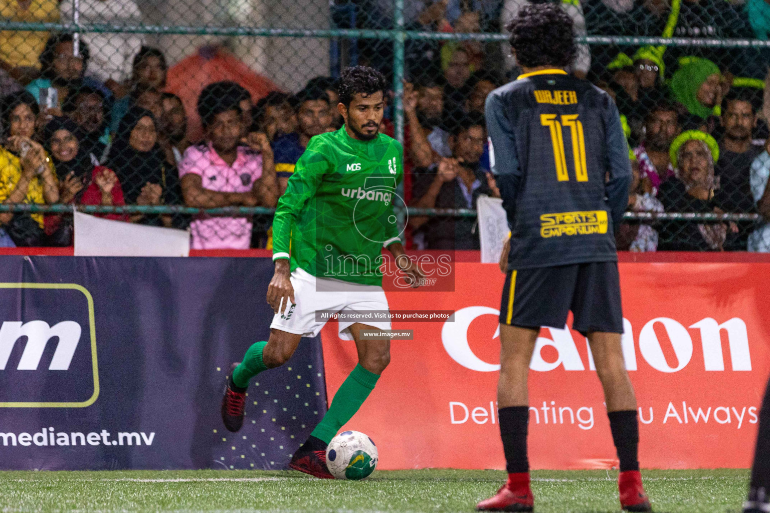 URBANCO vs WAMCO in Quarter Final of Club Maldives Cup 2023 held in Hulhumale, Maldives, on Saturday, 12th August 2023
Photos: Ismail Thoriq / images.mv