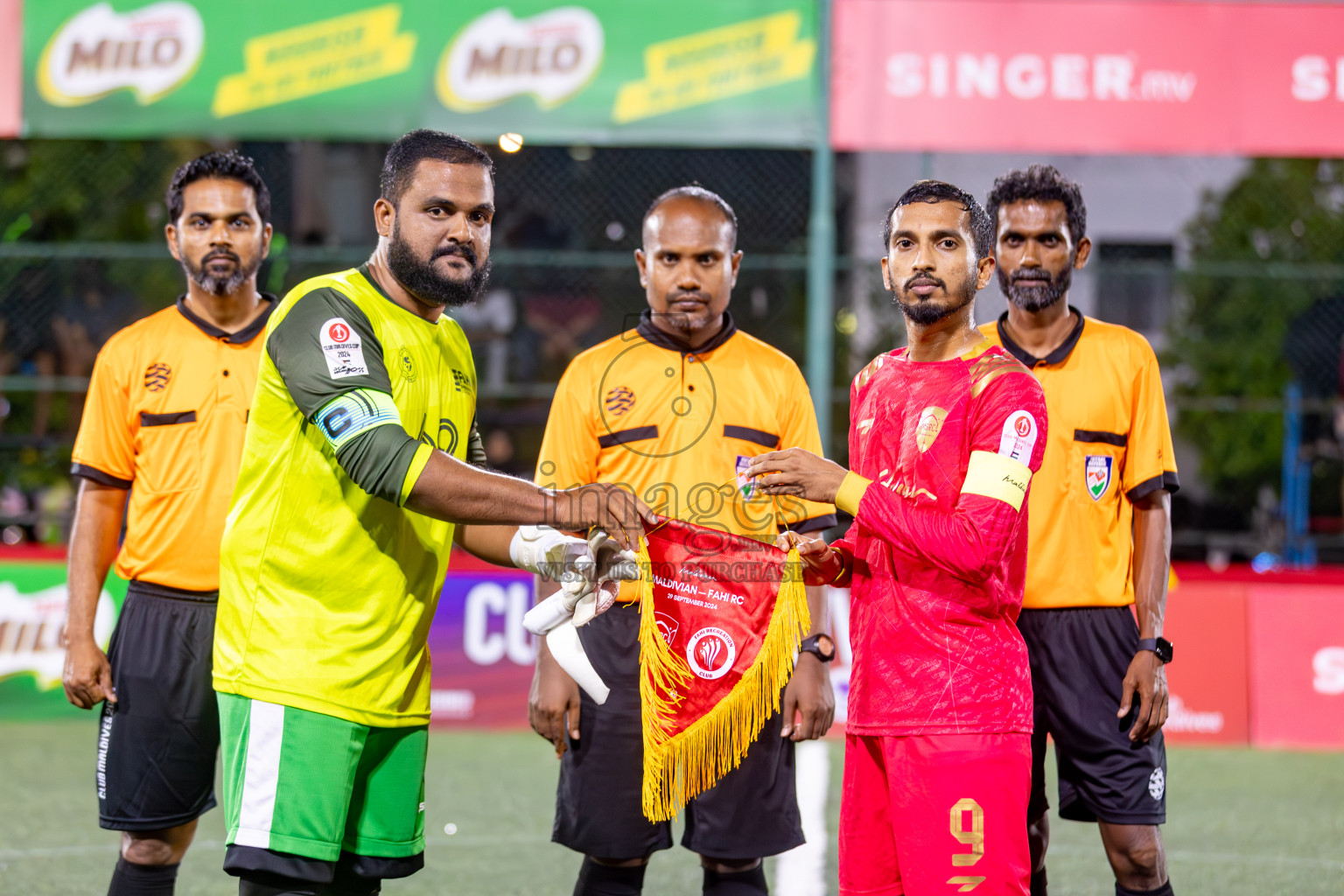 Maldivian vs FAHI RC in Club Maldives Cup 2024 held in Rehendi Futsal Ground, Hulhumale', Maldives on Sunday, 29th September 2024. 
Photos: Hassan Simah / images.mv