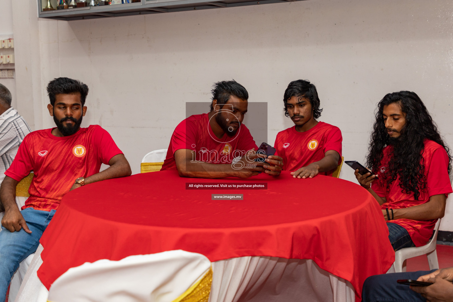 Victory Sports Club Jersey Unveiling 2022 on 14th July 2022, held in Jamaaludheen School Hall, Male', Maldives  Photos: Hassan Simah / Images.mv