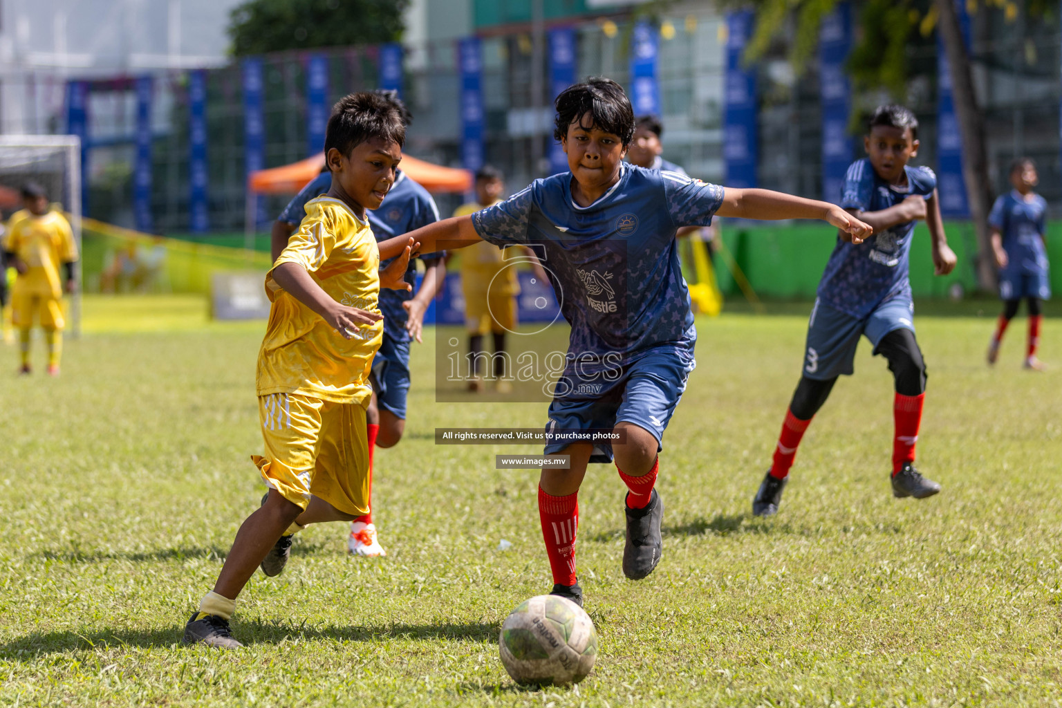 Day 3 of Nestle Kids Football Fiesta, held in Henveyru Football Stadium, Male', Maldives on Friday, 13th October 2023
Photos: Hassan Simah, Ismail Thoriq / images.mv