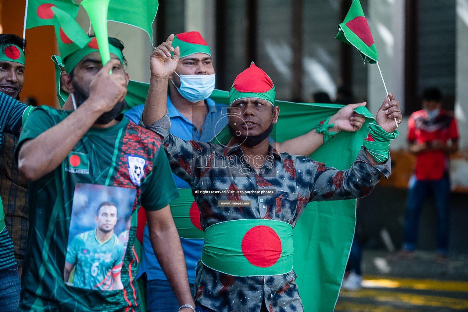 Bangladesh vs Nepal in SAFF Championship 2021 held on 13th October 2021 in Galolhu National Stadium, Male', Maldives