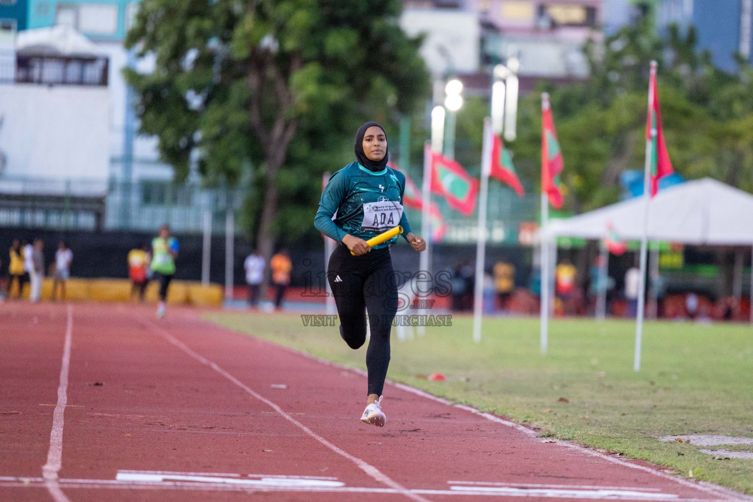 Day 2 of 33rd National Athletics Championship was held in Ekuveni Track at Male', Maldives on Friday, 6th September 2024.
Photos: Ismail Thoriq  / images.mv