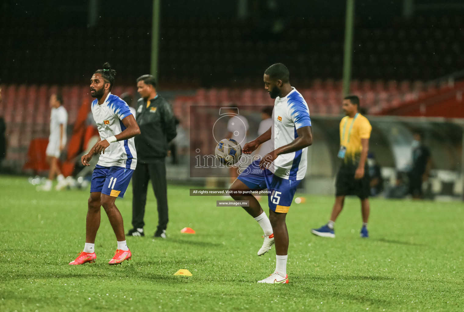 Nepal vs Sri Lanka in SAFF Championship 2021 held on 4th October 2021 in Galolhu National Stadium, Male', Maldives