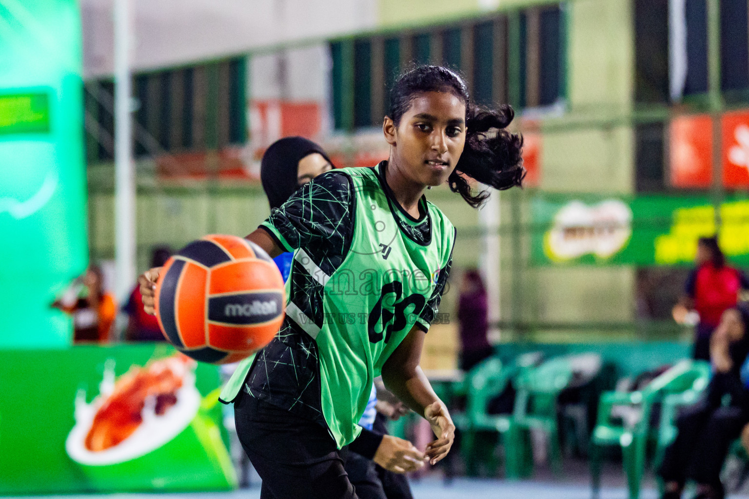 Day 3 of MILO 3x3 Netball Challenge 2024 was held in Ekuveni Netball Court at Male', Maldives on Saturday, 16th March 2024. Photos: Nausham Waheed / images.mv