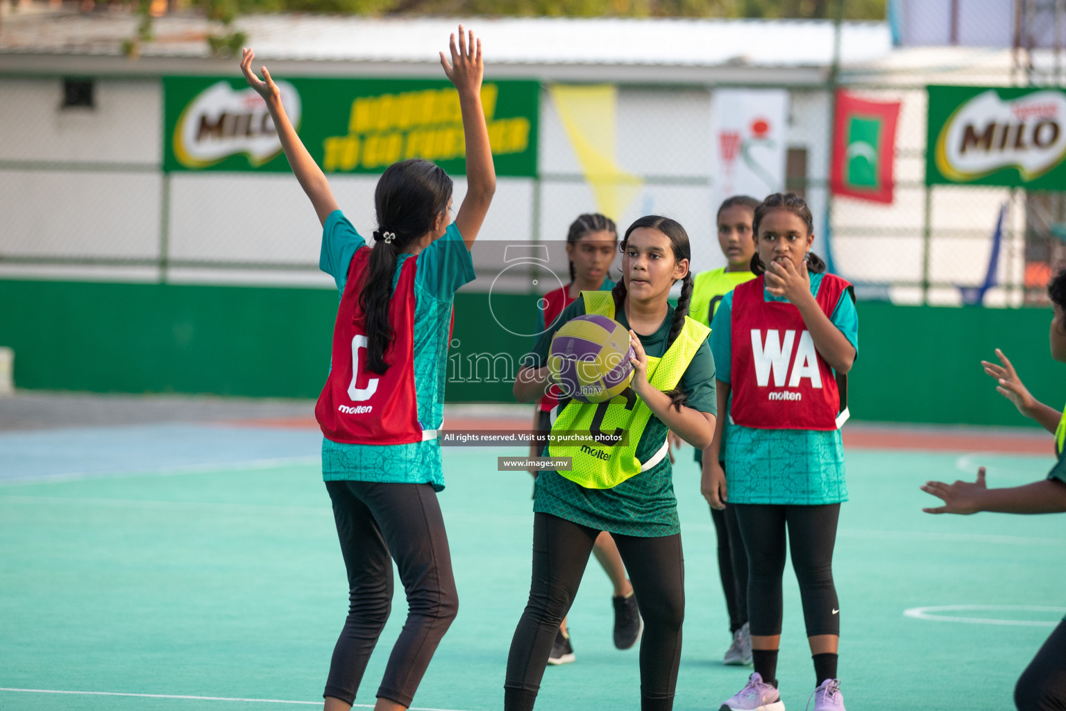 Day 7 of Junior Netball Championship 2022 on 11th March 2022 held in Male', Maldives. Photos by Nausham Waheed & Hassan Simah