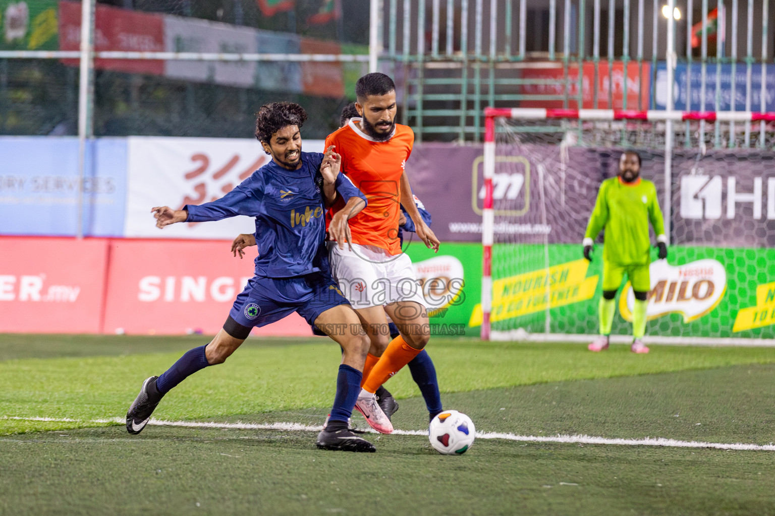 Club Immigration vs Dhiraagu
 in Club Maldives Cup 2024 held in Rehendi Futsal Ground, Hulhumale', Maldives on Tuesday, 24th September 2024. 
Photos: Hassan Simah / images.mv