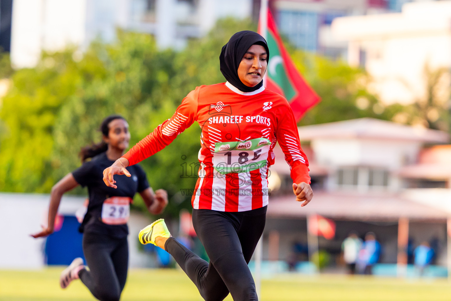 Day 2 of National Athletics Championship 2025 was held at Ekuveni Running Ground in Male', Maldives on Friday, 15th August 2025. Photos: Nausham Waheed  / images.mv