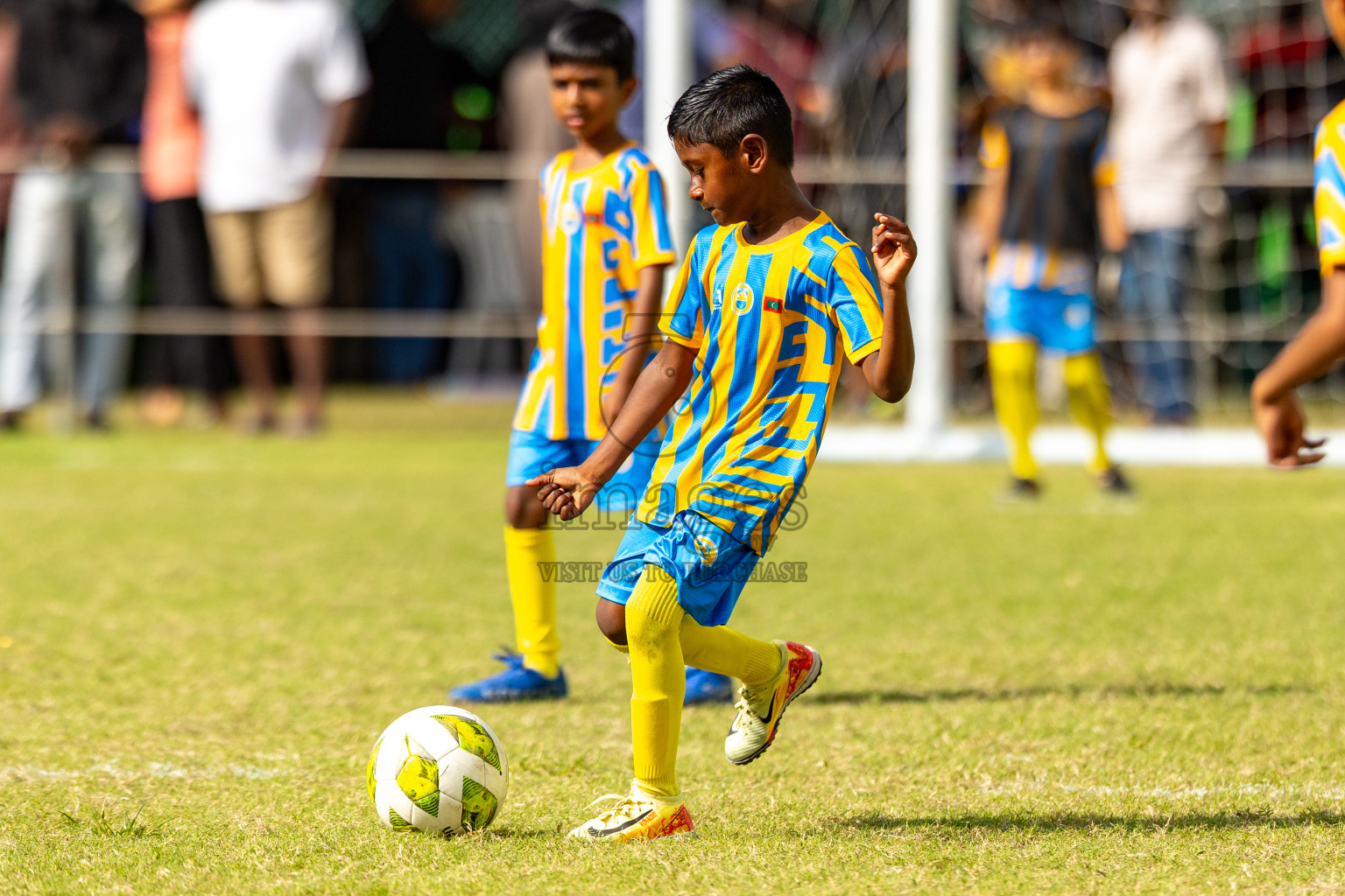 Day 2 of MILO SVAM Juniors 2025 (U-8) was held at Henveiru Stadium in Male', Maldives on Friday, 27th June 2025. Photos: Mohamed Mahfooz Moosa / images.mv