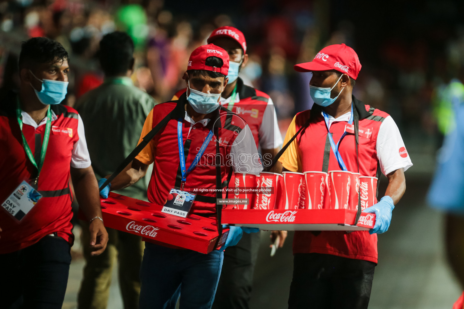 Maldives vs Nepal in SAFF Championship 2021 held on 1st October 2021 in Galolhu National Stadium, Male', Maldives