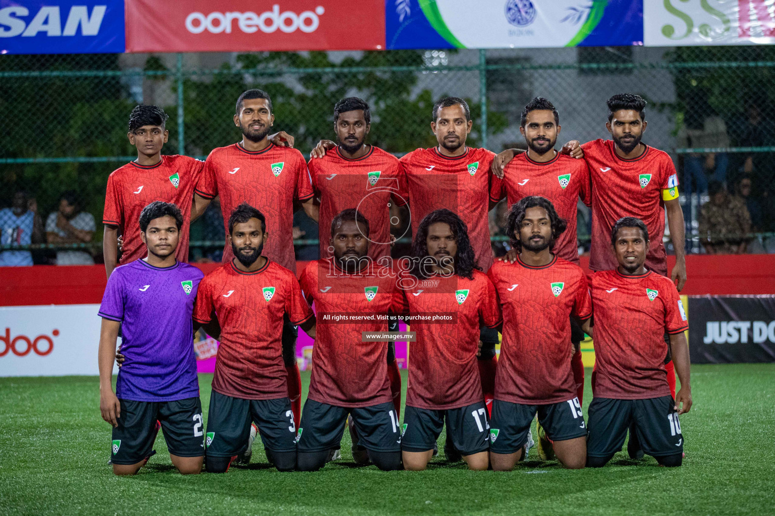 Sh. Foakaidhoo vs Sh. Feevah in Day 2 of Golden Futsal Challenge 2023 on 06 February 2023 in Hulhumale, Male, Maldives