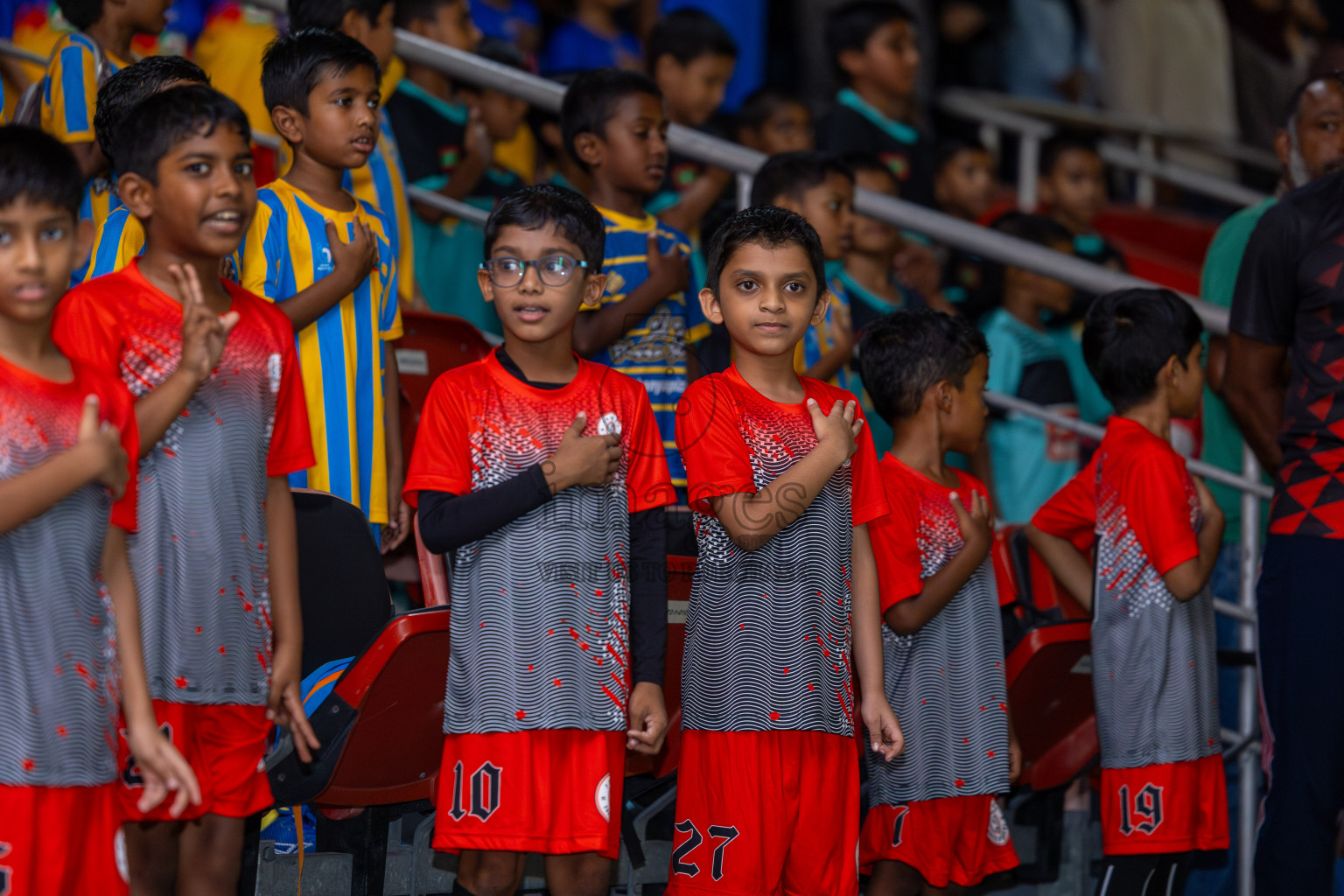 Inaugural Event of MILO SVAM Juniors 2025 (U8) was held at National Football Stadium, Male', Maldives on Monday, 23rd June 2025. Photos: Ismail Thoriq / images.mv