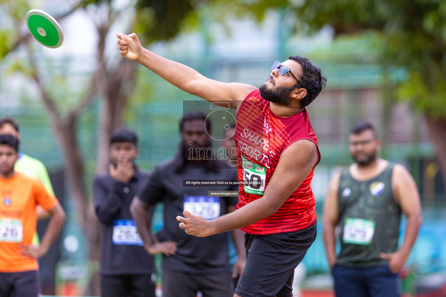 Day 2 of National Athletics Championship 2023 was held in Ekuveni Track at Male', Maldives on Friday, 24th November 2023. Photos: Nausham Waheed / images.mv