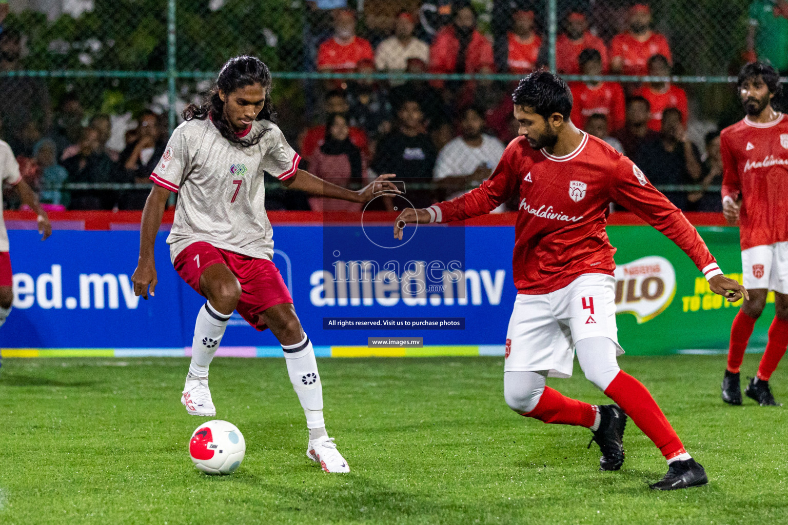 Team MCC vs Maldivian in Club Maldives Cup 2022 was held in Hulhumale', Maldives on Thursday, 13th October 2022. Photos: Ismail Thoriq/ images.mv