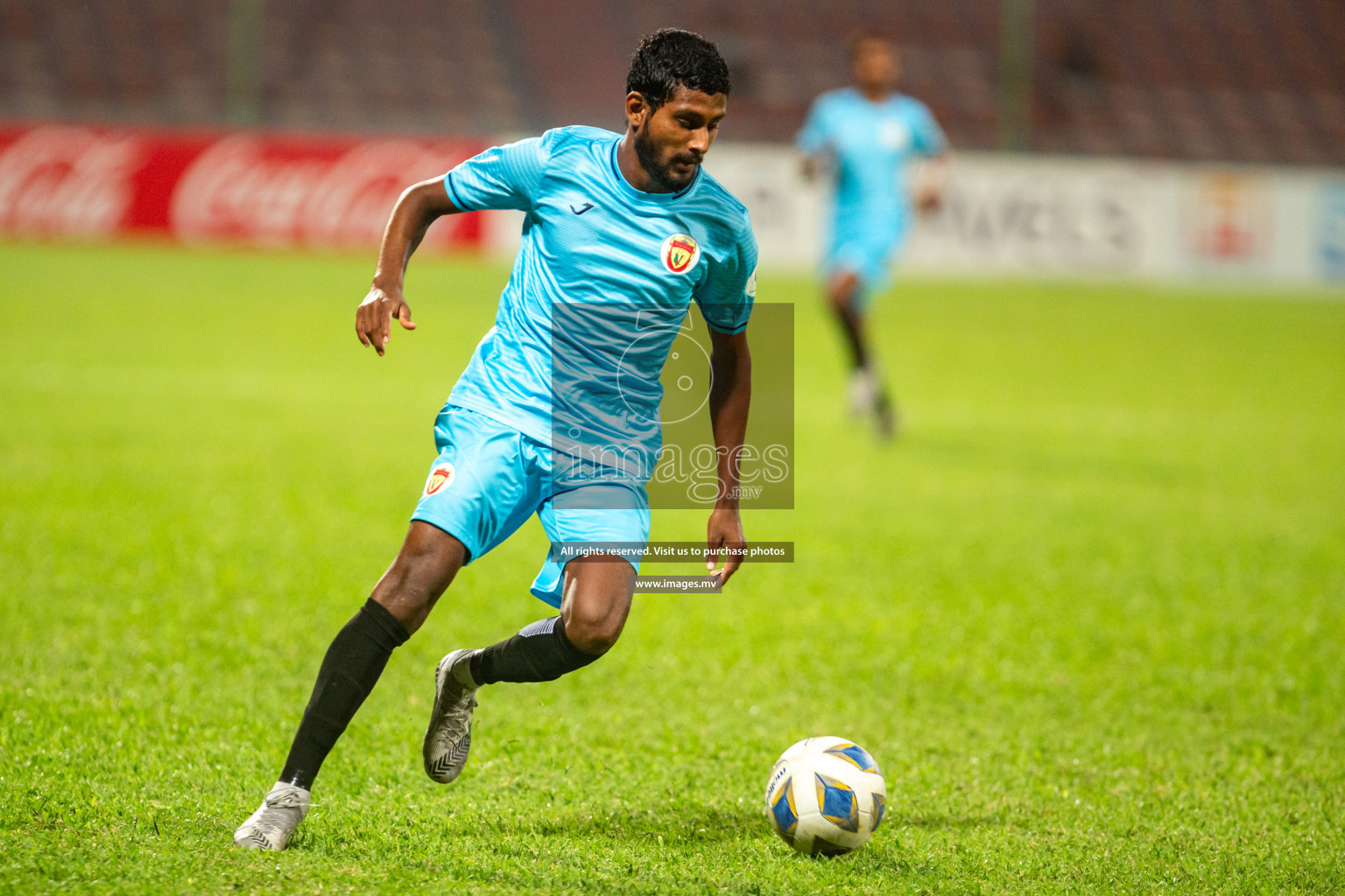 Club Valencia vs United Victory in the President's Cup 2021/2022 held in Male', Maldives on 19 December 2021