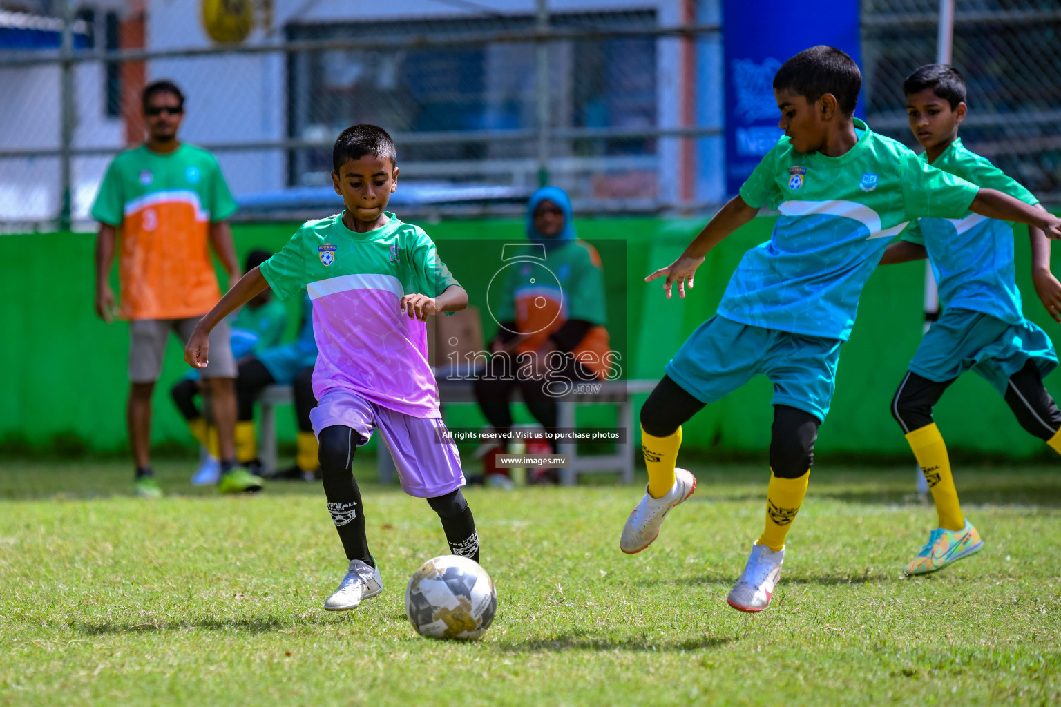 Day 1 of Milo Kids Football Fiesta 2022 was held in Male', Maldives on 19th October 2022. Photos: Nausham Waheed/ images.mv