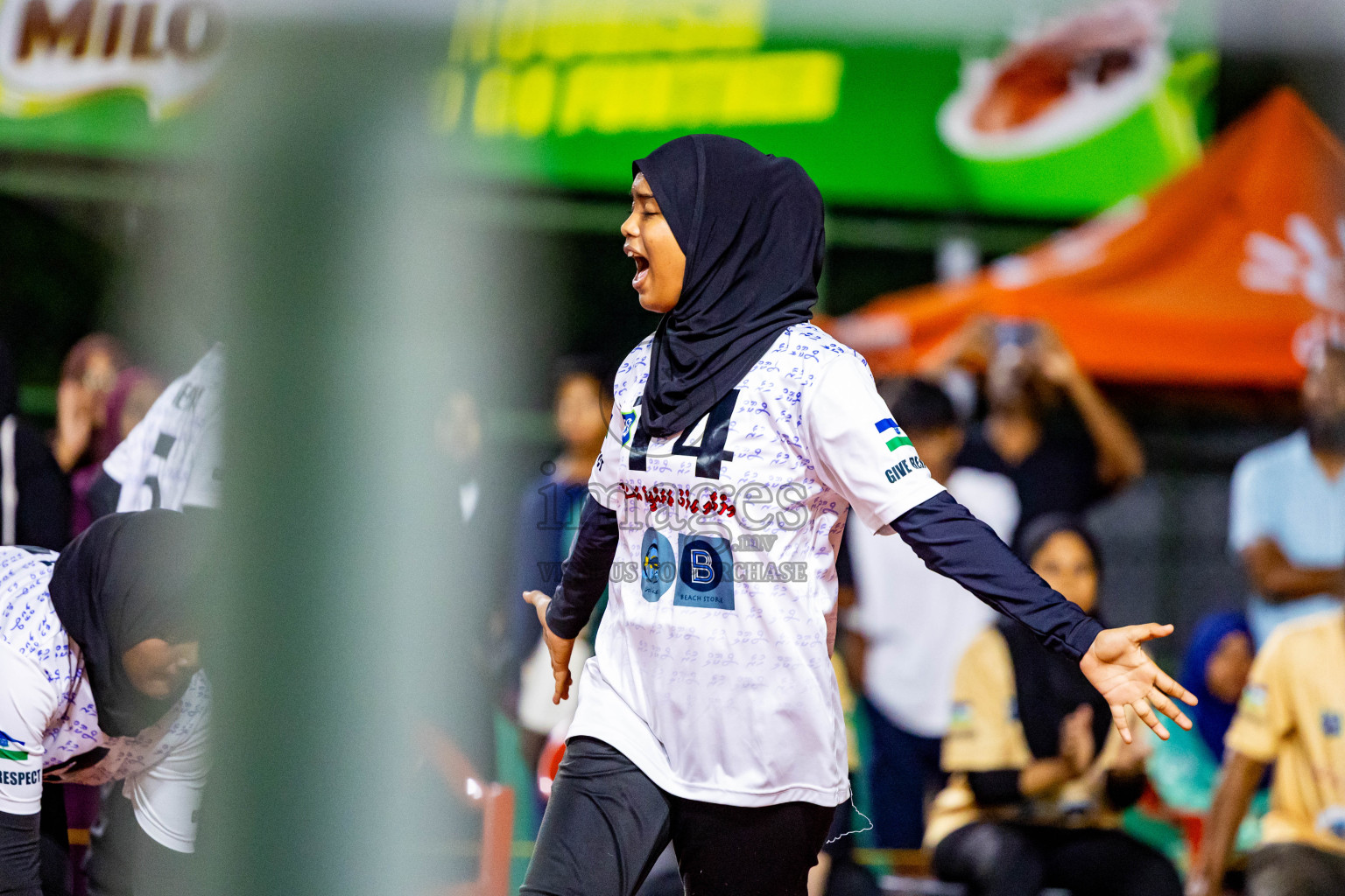 Day 13 of Interschool Volleyball Tournament 2024 was held in Ekuveni Volleyball Court at Male', Maldives on Thursday, 5th December 2024. Photos: Nausham Waheed / images.mv