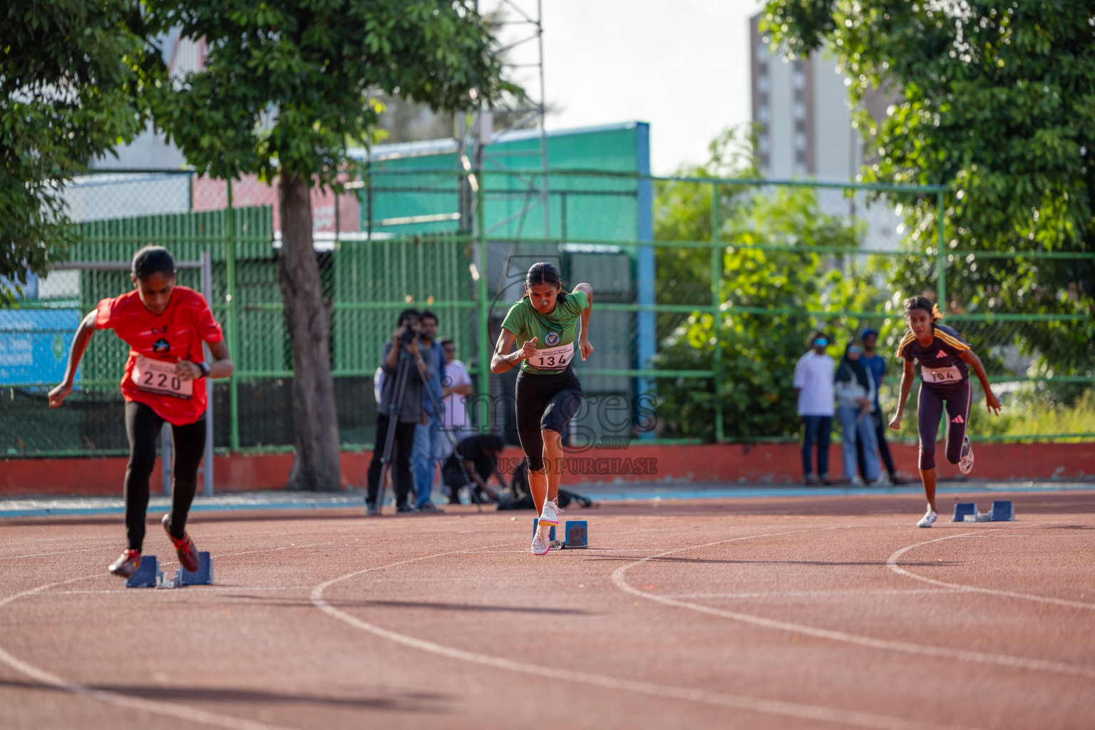 Day 3 of 33rd National Athletics Championship was held in Ekuveni Track at Male', Maldives on Saturday, 7th September 2024. Photos: Suaadh Abdul Sattar / images.mv