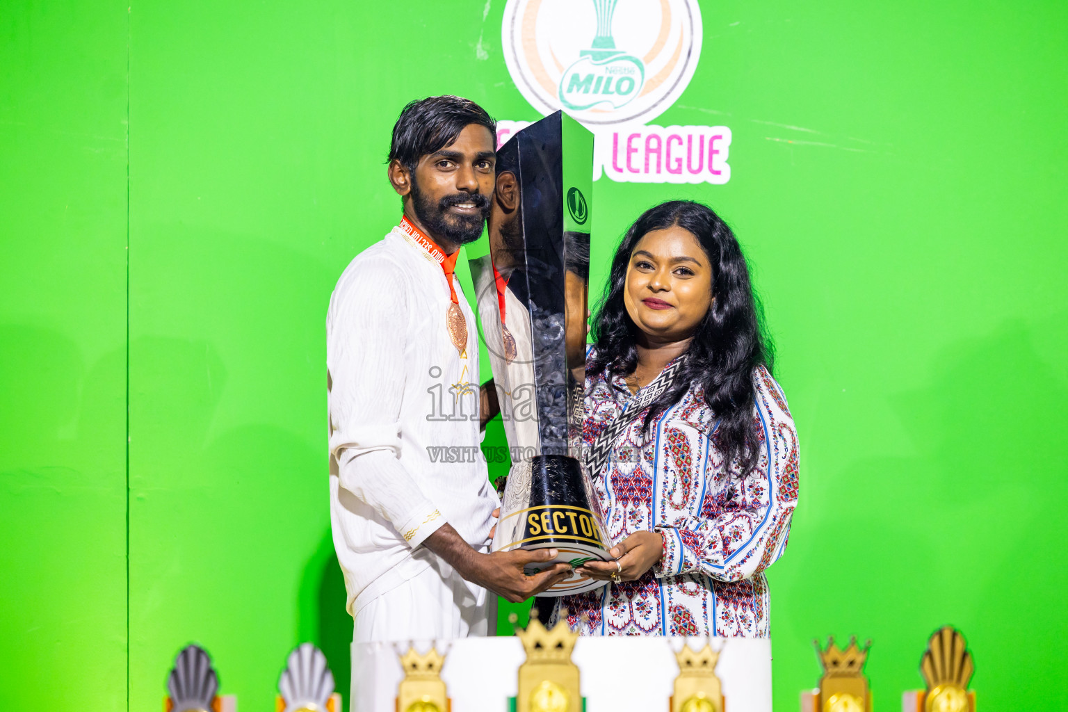 Arena vs Hawks in the Final of Milo Sector League 2025 was held in Rehendhi Futsal Ground, Hulhumale', Maldives on Tuesday, 18th November 2025. Photos: Nausham Waheed  / images.mv