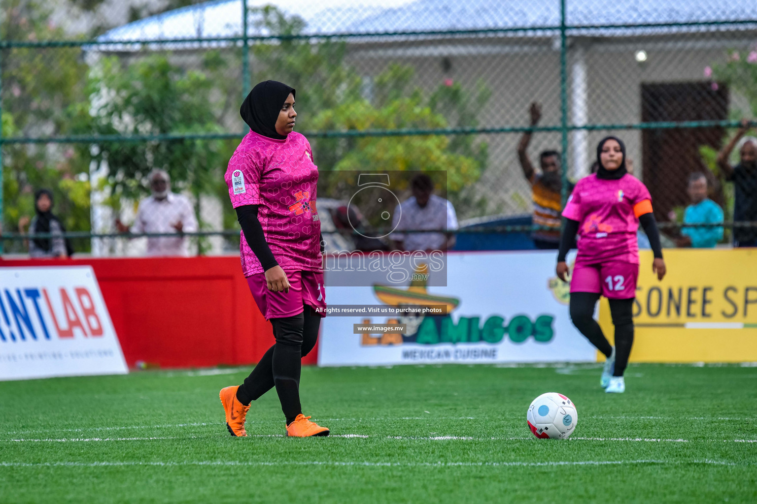 WAMCO vs Club MYS in Eighteen Thirty Women's Futsal Fiesta 2022 was held in Hulhumale', Maldives on Wednesday, 12th October 2022. Photos: Nausham Waheed / images.mv