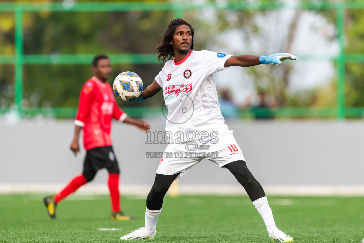 Baburu SC vs Furious SC from Manadhoo Council Cup 2024 in N Manadhoo Maldives on Saturday, 17th February 2023. Photos: Nausham Waheed / images.mv