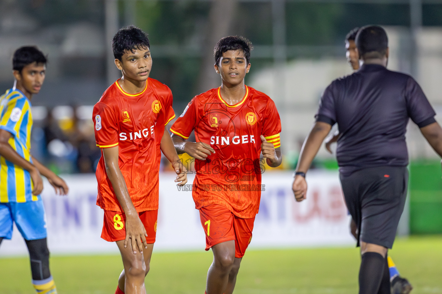 Dhivehi Youth League 2024 - Day 1. Matches held at Henveiru Stadium on 21st November 2024 , Thursday. Photos: Shuu Abdul Sattar/ Images.mv