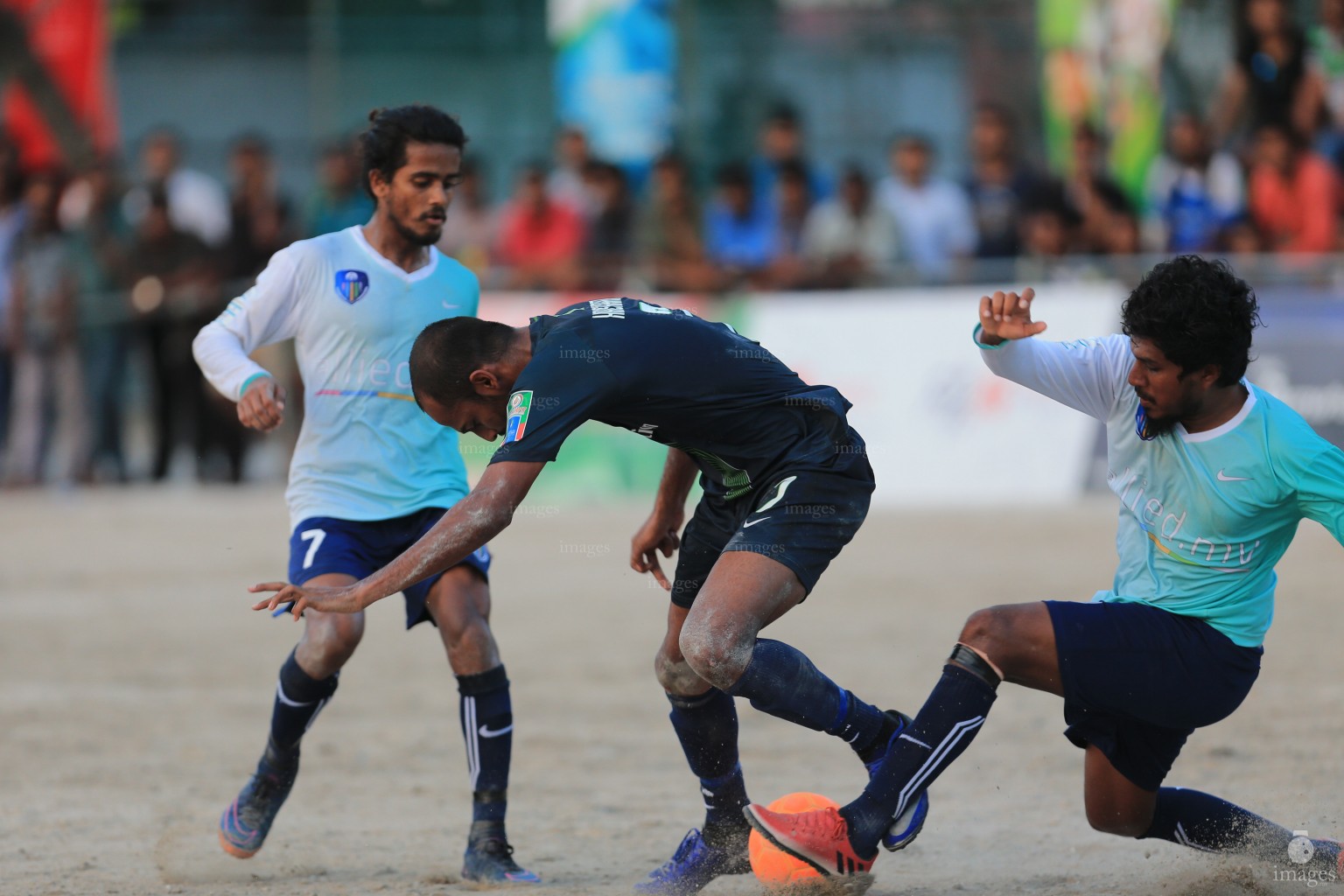 Matches played on 22nd April of Club Maldives Cup in Male', Maldives, Saturday, April 22, 2017.(Images.mv Photo/ Hussain Sinan). 