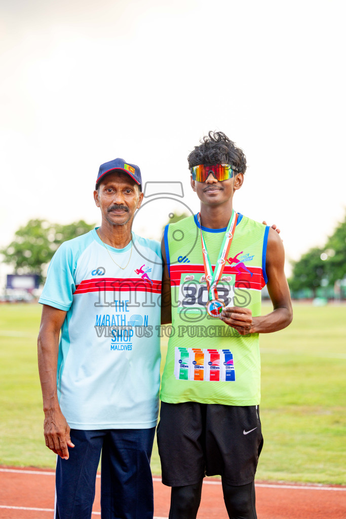 Day 2 of 12th Milo Association Championships was held in Ekuveni Track at Male', Maldives on Friday, 25th April 2025. Photos: Hassan Simah / images.mv