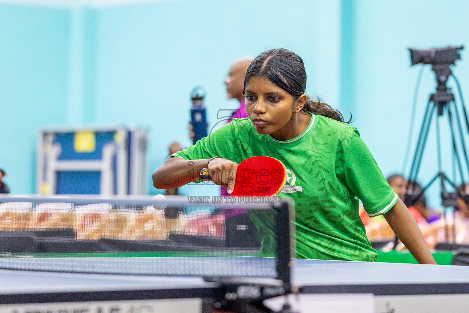 Day 7 of Interschool Table Tennis Tournament 2025 held at Male' TT Hall, Male', Maldives on Wednesday, 21st May 2025.
Photos by: Ismail Thoriq / images.mv