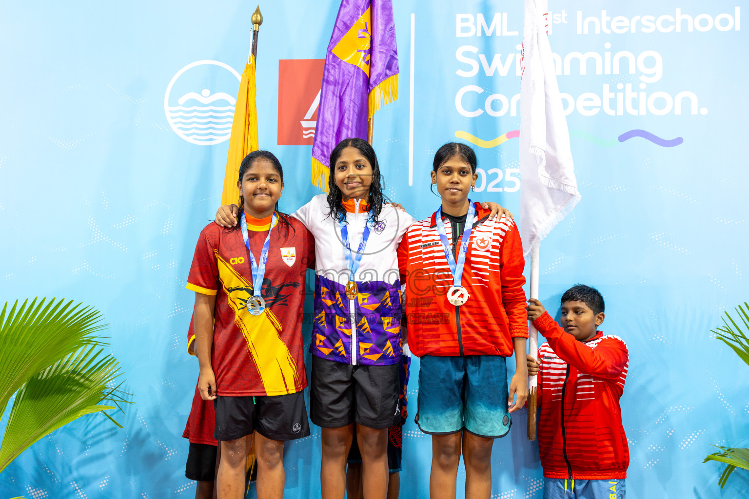 Day 5 of BML 21st Interschool Swimming Competition 2025 was held in Hulhumale' Swimming Pool, Hulhumale', Maldives on Wednesday, 15th October 2025.
Photos: Ismail Thoriq, Hassan Simah / images.mv