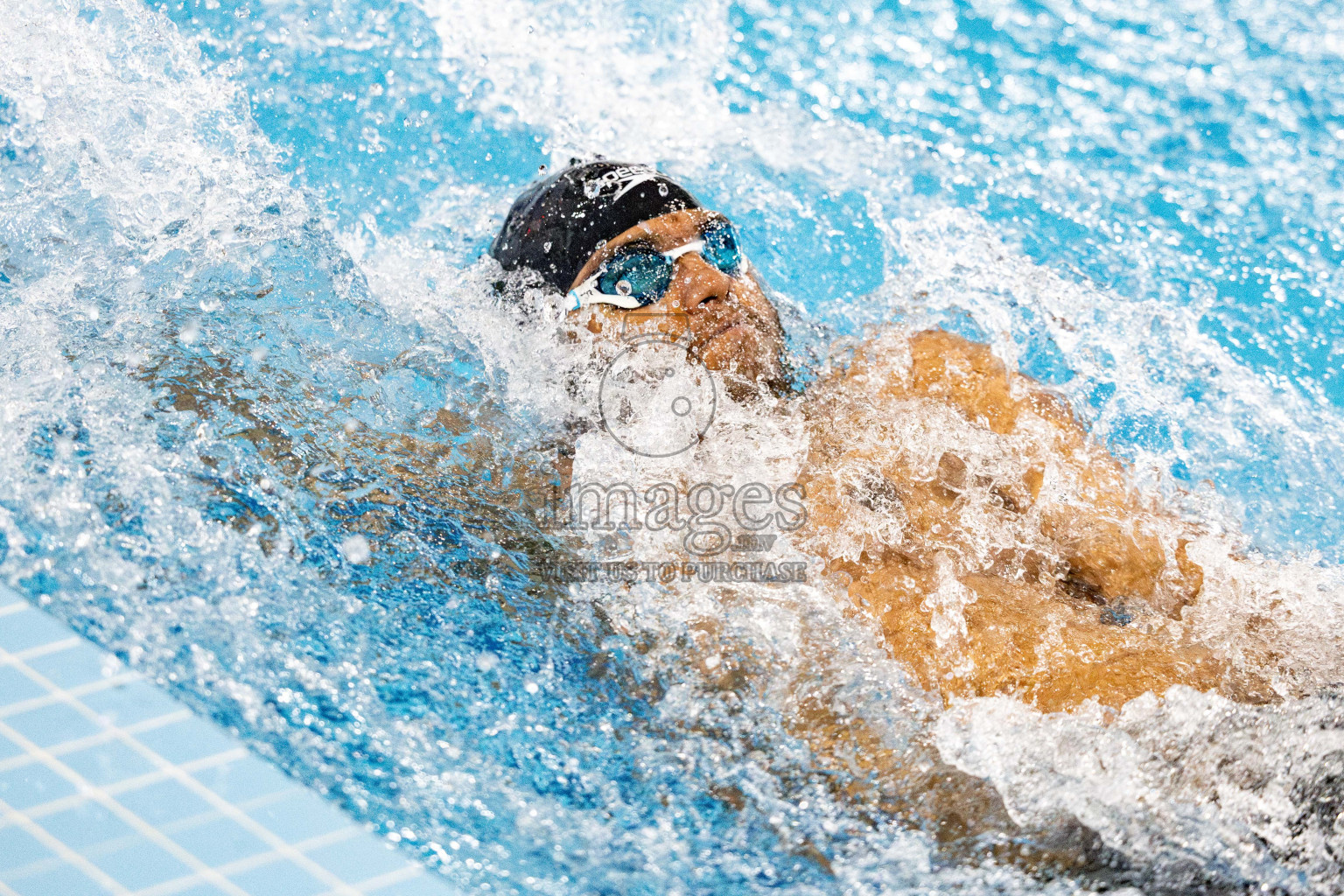 Day 5 of National Swimming Competition 2024 held in Hulhumale', Maldives on Tuesday, 17th December 2024. Photos: Hassan Simah / images.mv