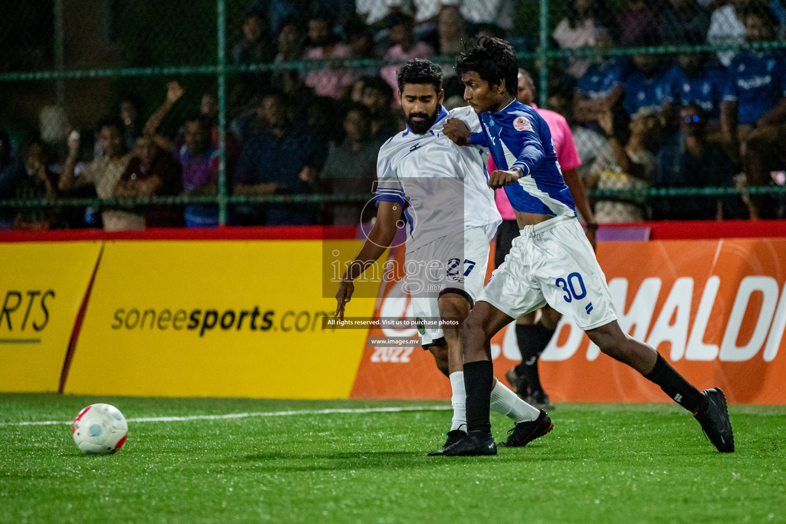 Club Immigration vs Team Allied in Club Maldives Cup 2022 was held in Hulhumale', Maldives on Thursday, 20th October 2022. Photos: Hassan Simah/ images.mv