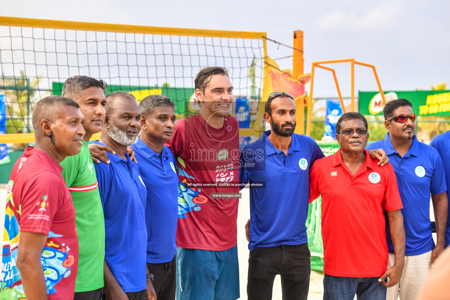 Vollyball players trainning session with Giba Photos by Nausham waheed