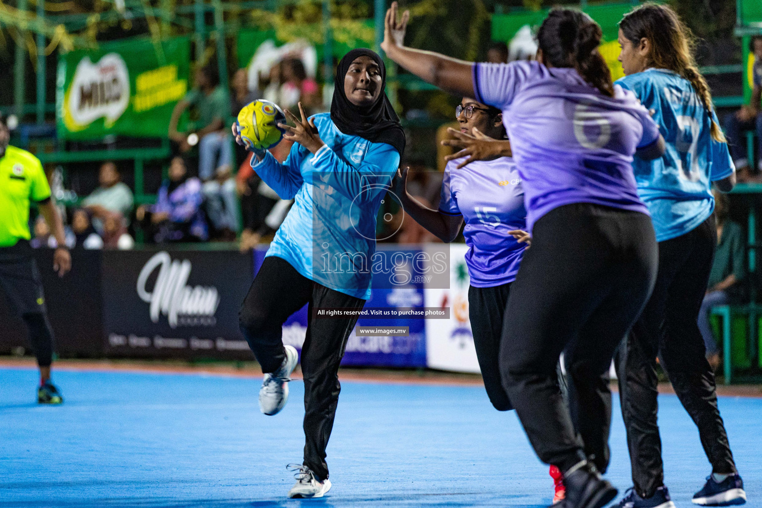 Day 2 of 7th Inter-Office/Company Handball Tournament 2023, held in Handball ground, Male', Maldives on Saturday, 17th September 2023 Photos: Nausham Waheed/ Images.mv