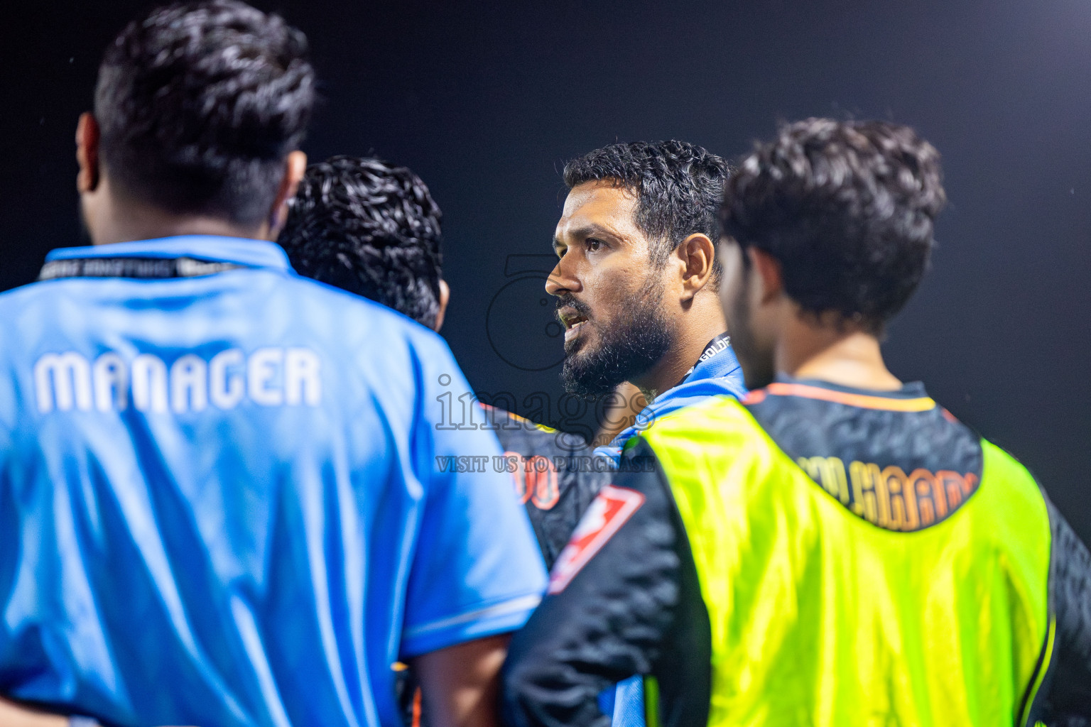 B Thulhaadhoo vs B Fehendhoo in Day 18 of Golden Futsal Challenge 2025 was held on Wednesday, 22nd January 2025, in Hulhumale', Maldives. Photos: Nausham Waheed / images.mv