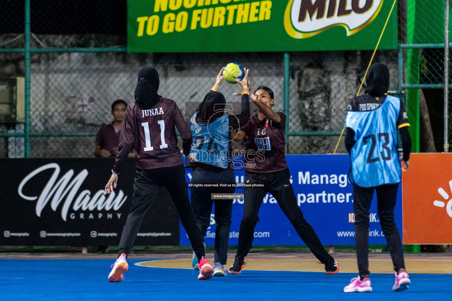 Day 11 of 6th MILO Handball Maldives Championship 2023, held in Handball ground, Male', Maldives on 30th May 2023 Photos: Shuu / Images.mv