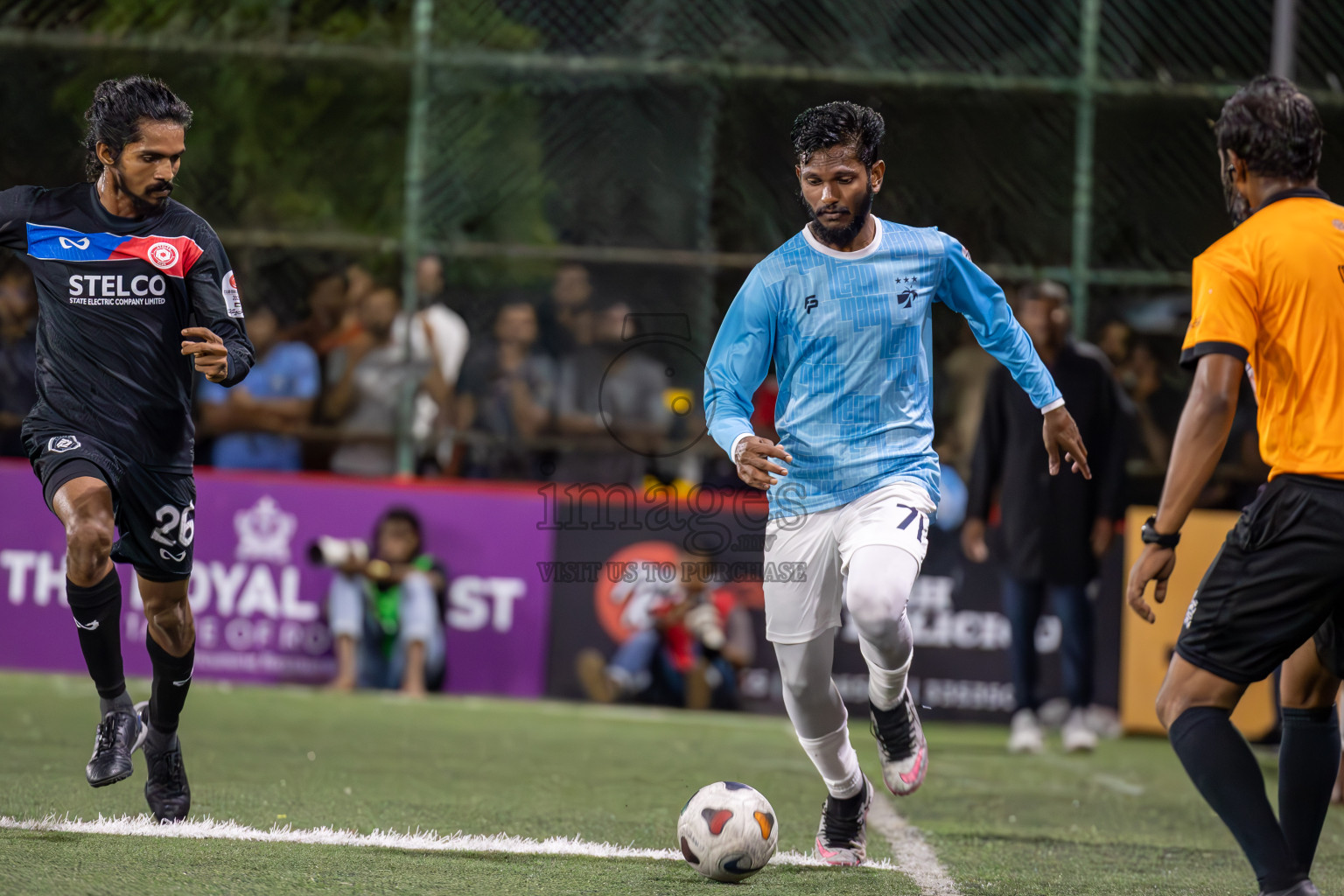 STELCO vs MACL in Quarter Finals of Club Maldives Cup 2024 held in Rehendi Futsal Ground, Hulhumale', Maldives on Wednesday, 9th October 2024. Photos: Ismail Thoriq / images.mv