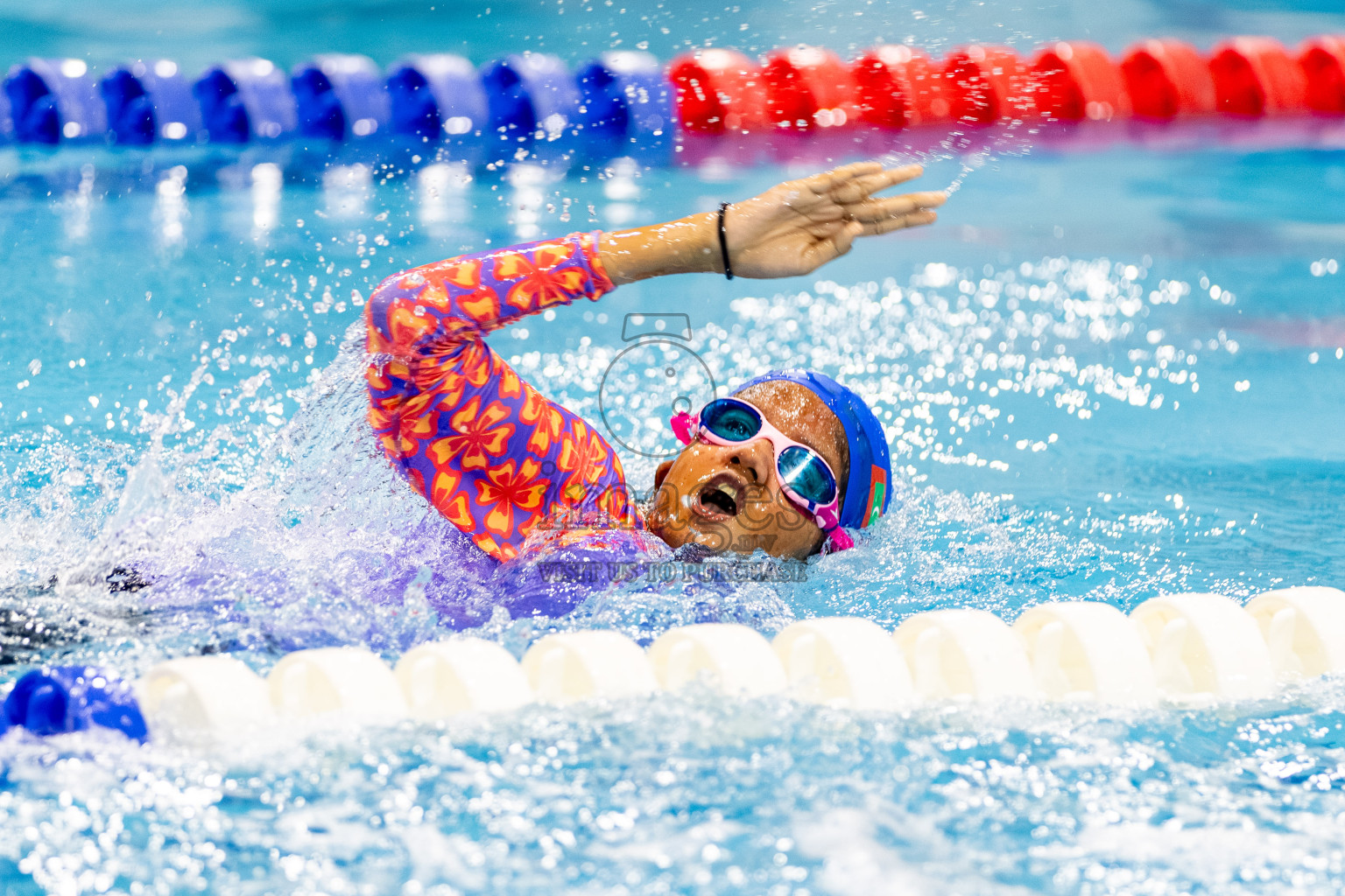 Day 2 of BML 6th National Kids Swimming Kids Festival 2025 held in Hulhumale', Maldives on Tuesday, 4th November 2024. Photos: Hassan Simah / images.mv