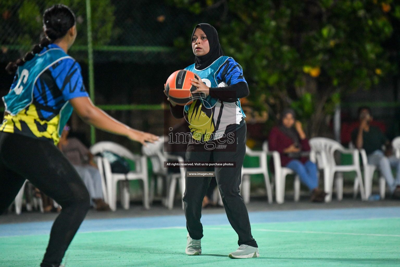 Semi Final of 20th Milo National Netball Tournament 2023, held in Synthetic Netball Court, Male', Maldives on 9th June 2023 Photos: Nausham Waheed/ Images.mv