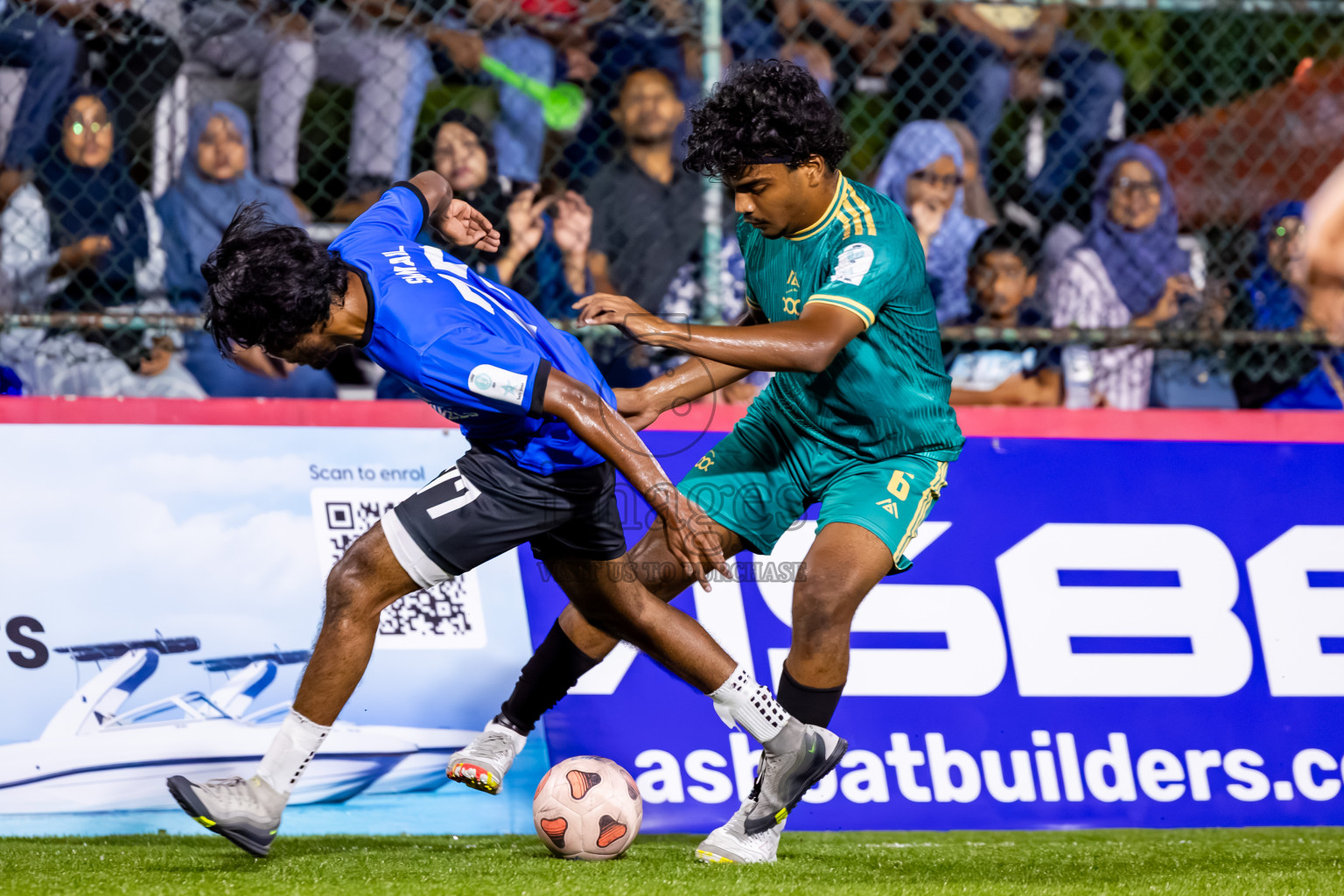 Team Badhahi vs Thauleemee Gulhun in Day 10 of Club Maldives Cup Classic 2025 was held in Rehendi Futsal Ground, Hulhumale', Maldives on Wednesday, 24th September 2025. Photos: Nausham Waheed / images.mv