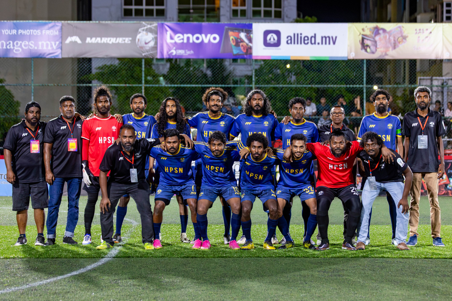 CLUB 220 vs HPSN in the Quarter Finals of Club Maldives Classic 2024 held in Rehendi Futsal Ground, Hulhumale', Maldives on Tuesday, 17th September 2024. 
Photos: Hassan Simah / images.mv