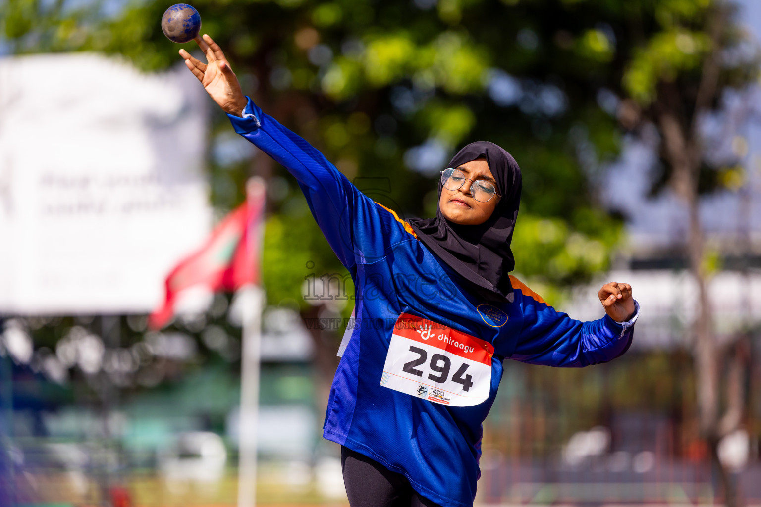 Day 3 of Inter-school Athletics Championship 2025 held in Ekuveni Synthetic Track, Male', Maldives on Wednesday, 08th October 2025. Photos by: Nausham Waheed / Images.mv
