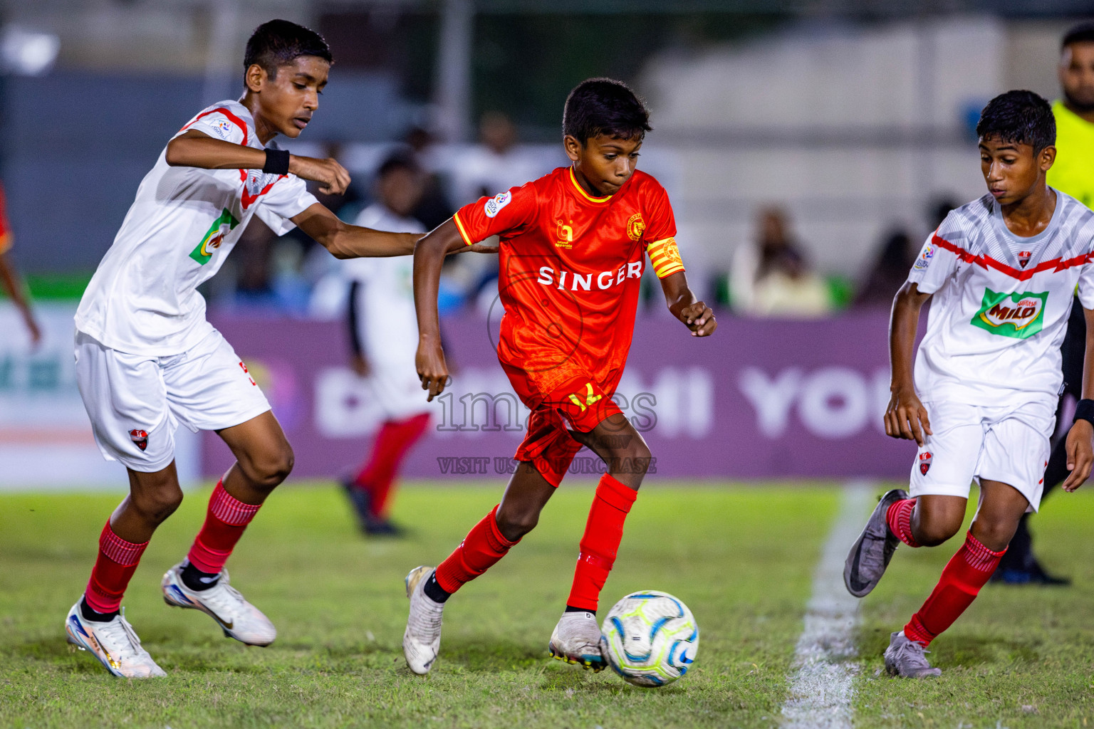 Under 12 Victory vs TC on day 3 of Dhivehi Youth League 2024 held at Henveiru Stadium on Saturday, 23rd November 2024. Photos: Nausham Waheed/ Images.mv