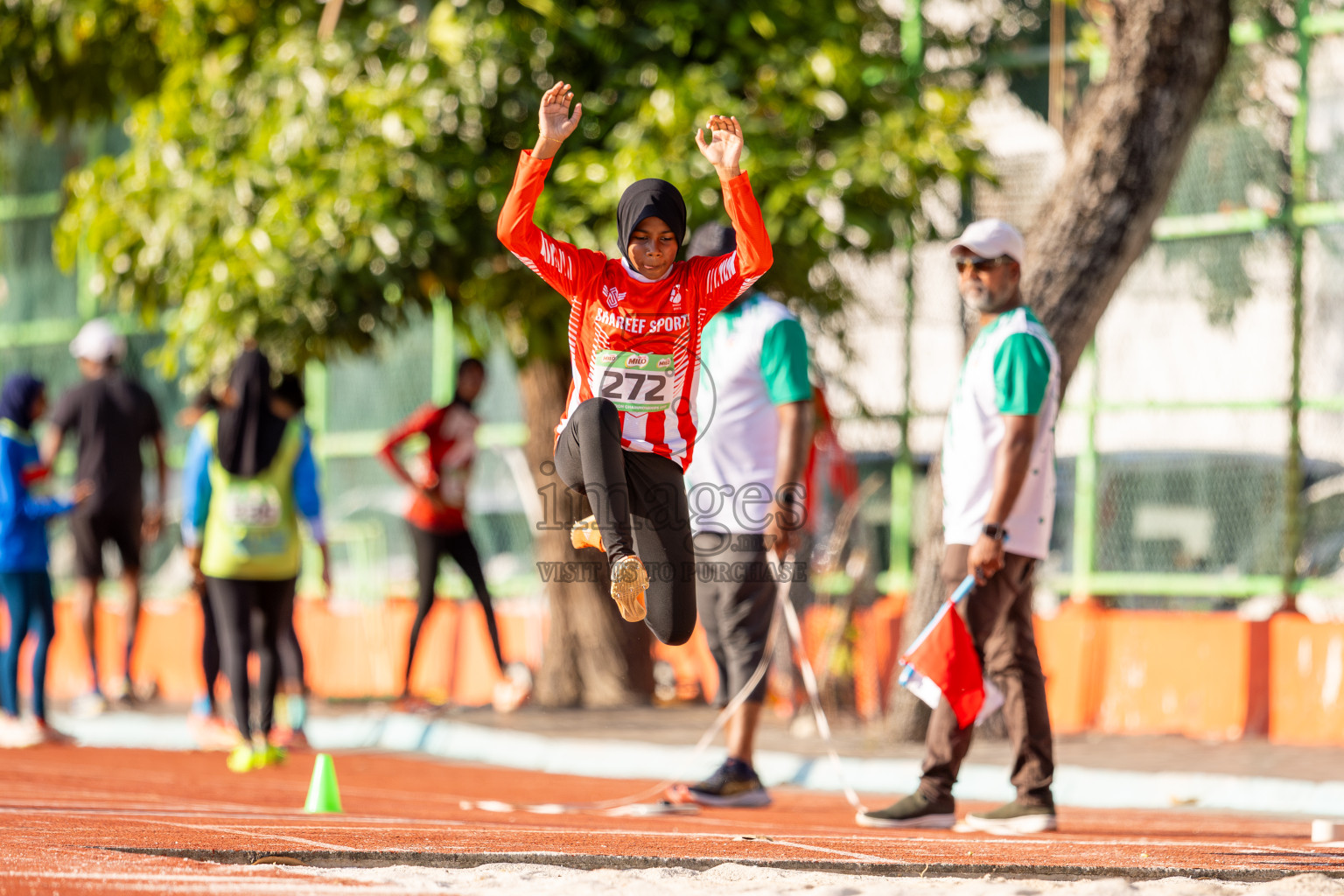 Day 1 of 12th Milo Association Championships was held in Ekuveni Track at Male', Maldives on Thursday, 24th April 2025. Photos: Ismail Thoriq / images.mv