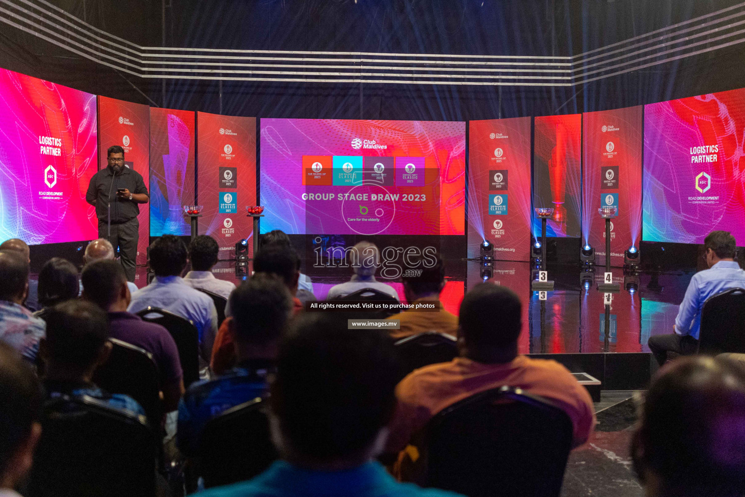 Draw ceremony of Club Maldives 2023 was held on Thursday, 6th July 2023 at PSM Studio in Male', Maldives.  Photos: Ismail Thoriq / images.mv